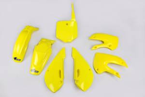 2002-2009 KLX110 /DRZ110 Complete Plastic Set - Yellow