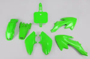 UFO Plastic Set for the Honda XR50 / CRF50 - Green