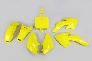 UFO Plastic Set for the Honda XR50 / CRF50 - Yellow