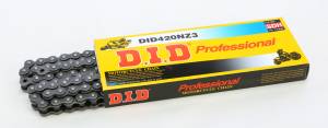 D.I.D® 420 Standard Black Chain - All Minis w/ 420 size chains