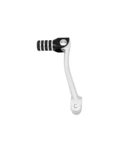 Aluminum stock length shifter with folding black tip