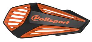 POLISPORT MX AIR HANDGUARDS BLACK/ORANGE