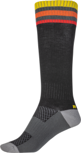 FLY RACING YOUTH MX SOCKS THIN BLACK - Image 3