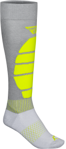 FLY RACING SNOW PERFORMANCE COOLMAX SOCK GREY/HI-VIS SM/MD