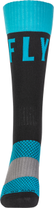 FLY RACING MX PRO SOCKS BLUE/BLACK LG/XL - Image 2