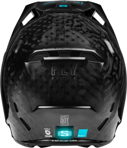 FLY RACING FORMULA S CARBON HELMET BLACK MD-S1A - Image 2