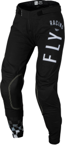FLY RACING WOMEN'S LITE PANTS BLACK/LIGHT GREY SZ 0/02 - Image 4