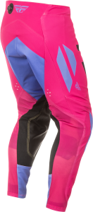 FLY RACING EVOLUTION  DST  PANTS PINK/LAVENDER/BLACK SZ 38 - Image 3