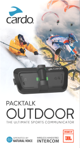 Communication - Cardo - CARDO PalkTalk Outdoor Single and Duo