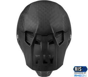 FLY RACING YOUTH FORMULA CARBON SOLID HELMET MATTE BLACK CARBON YL - Image 3