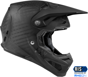 FLY RACING YOUTH FORMULA CARBON SOLID HELMET MATTE BLACK CARBON YL - Image 4