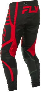 FLY RACING YOUTH LITE PANTS BLACK/RED SZ 26 - Image 2