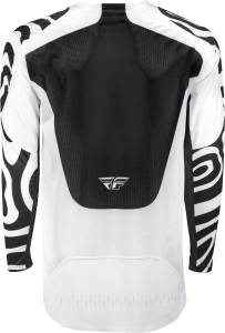 FLY RACING EVOLUTION  DST ABYSS JERSEY WHITE/BLACK 2X - Image 2