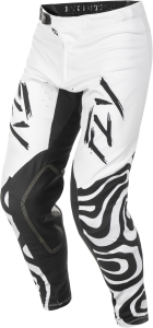 FLY RACING EVOLUTION  DST  ABYSS PANTS WHITE/BLACK SZ 38 - Image 4