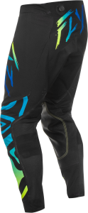 FLY RACING EVOLUTION  DST ZEN PANTS BLACK/BLUE/HI-VIS SZ 38 - Image 2