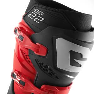 GAERNE SG22 GORE-TEX ENDURO LE BOOTS RED/BLACK/GREY SZ 12 - Image 5