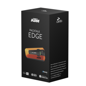 CARDO PACKTALK EDGE SINGLE KTM EDITION - Image 2