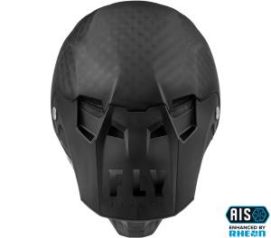 FLY RACING FORMULA CARBON SOLID HELMET MATTE BLACK CARBON XS - Image 3