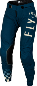 FLY RACING WOMEN'S LITE PANTS NAVY/IVORY SZ 0/02 - Image 4