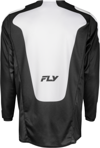 FLY RACING KINETIC SYM JERSEY BLACK/WHITE MD - Image 2