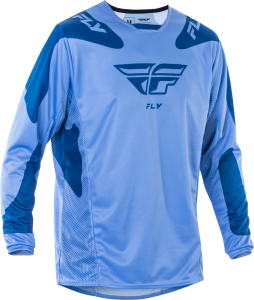 FLY RACING KINETIC SYM JERSEY ULTRAMARINE/DARK BLUE SM