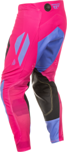 FLY RACING EVOLUTION  DST  PANTS PINK/LAVENDER/BLACK SZ 36 - Image 2