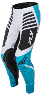 FLY RACING LITE PANTS BLUE/WHITE/BLACK SZ 32 - Image 4