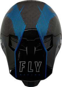 FLY RACING FORMULA CARBON TRACER HELMET BLUE/BLACK XS - Image 3