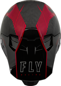 FLY RACING FORMULA CARBON TRACER HELMET RED/BLACK XS - Image 3
