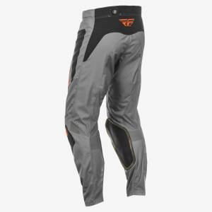 FLY RACING KINETIC SYM PANTS CA/NY GREY/ORANGE/BLACK SZ 34 - Image 2