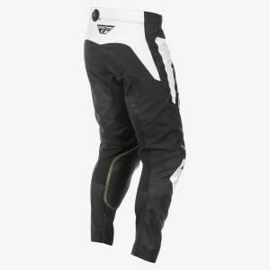 FLY RACING KINETIC SYM PANTS CA/NY BLACK/WHITE SZ 40 - Image 3
