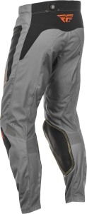 FLY RACING KINETIC SYM PANTS GREY/ORANGE/BLACK SZ 40 - Image 2