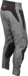 FLY RACING KINETIC SYM PANTS GREY/ORANGE/BLACK SZ 40 - Image 3