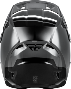 FLY RACING KINETIC VERDICT HELMET GREY/BLACK/WHITE XS - Image 2