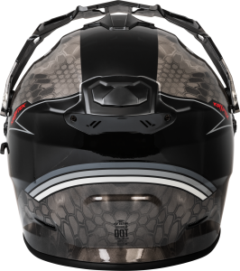 FLY RACING TREKKER CW CONCEAL HELMET ELEC SHLD BLACK/GREY/WHITE MD - Image 2