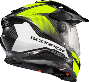 SCORPION EXO XT9000 CARBON FULL-FACE HELMET TRAILHEAD HI-VIS XL - Image 3