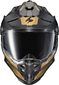 SCORPION EXO XT9000 CARBON FULL-FACE HELMET TRAILHEAD MATTE GOLD SM - Image 4