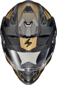 SCORPION EXO XT9000 CARBON FULL-FACE HELMET TRAILHEAD MATTE GOLD SM - Image 5