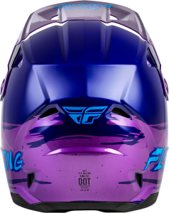 FLY RACING YOUTH KINETIC SURGE HELMET PINK/PURPLE/TEAL YM - Image 6