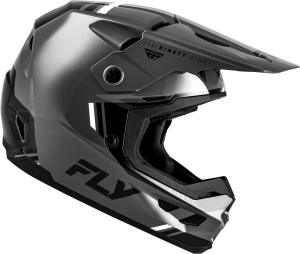 FLY RACING KINETIC VERDICT HELMET GREY/BLACK/WHITE XS - Image 4