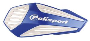 POLISPORT MX AIR HANDGUARDS BLUE/WHITE - Image 2