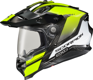 SCORPION EXO XT9000 CARBON FULL-FACE HELMET TRAILHEAD HI-VIS MD - Image 6