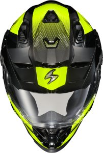 SCORPION EXO XT9000 CARBON FULL-FACE HELMET TRAILHEAD HI-VIS MD - Image 8
