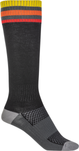 FLY RACING MX SOCKS THIN BLACK SM/MD - Image 4