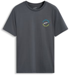ALPINESTARS TRUE SS CSF TEE CHARCOAL LG - Image 2