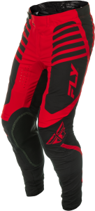 FLY RACING LITE PANTS BLACK/RED SZ 30 - Image 8