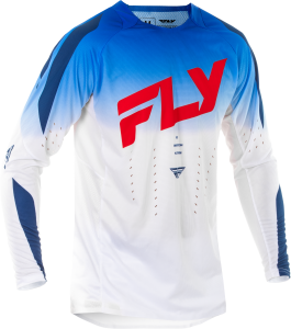 FLY RACING EVOLUTION  DST JERSEY RED/WHITE/BLUE XL - Image 3