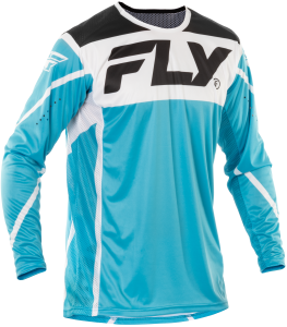 FLY RACING LITE JERSEY BLUE/WHITE/BLACK LG - Image 5