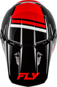 FLY RACING KINETIC VERDICT HELMET BLACK/RED/WHITE 2X - Image 11