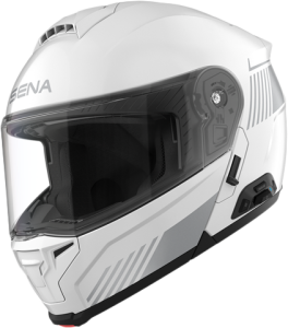 SENA SPECTER SMART FLIP UP HELMET WHITE XL